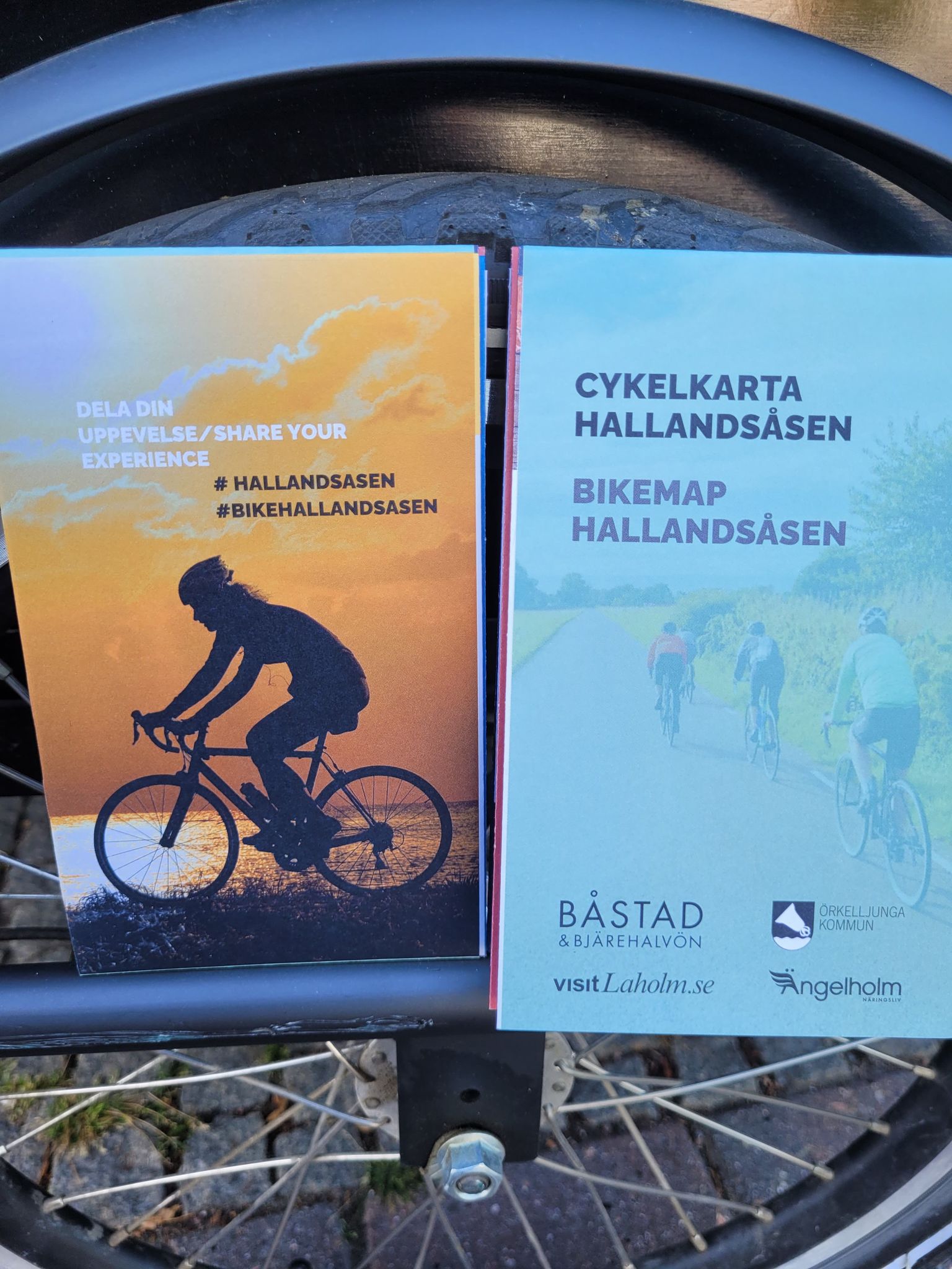 Cykelkarta Hallandsåsen